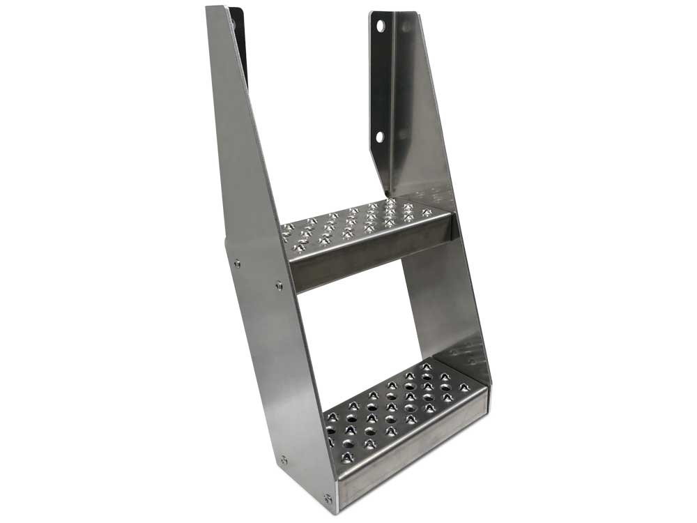 Aluminum Frame Steps For Semi Trucks Iconic Metalgear